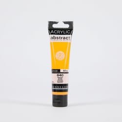 Tube 60 ml de peinture acrylique Sennelier Abstract - Orange saturne n°640