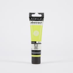 Tube 60 ml de peinture acrylique Sennelier Abstract - Vert jaune olive n°812