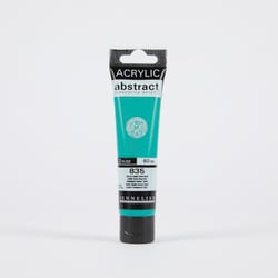 Tube 60 ml de peinture acrylique Sennelier Abstract - Vert cobalt foncé n°835