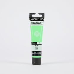 Tube 60 ml de peinture acrylique Sennelier Abstract - Vert fluorescent n°895