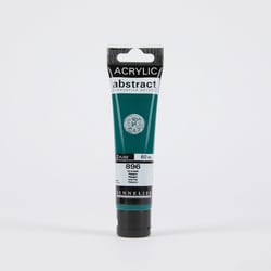 Tube 60 ml de peinture acrylique Sennelier Abstract - Vert phtalo n°896