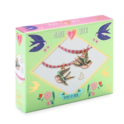 Bracelets à fabriquer - You & Me Rubans oiseaux - Djeco