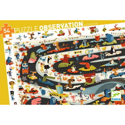 Rallye automobile - Puzzle - 54 pièces - Djeco