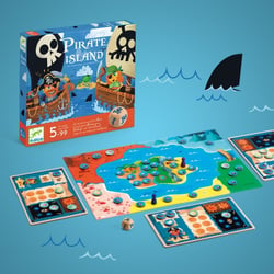 Lusacy The Crazy Pirate, Mini Jeux de Société pour Enfants, Pirate Jeux