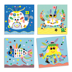 Créer avec des stickers Marins - Djeco