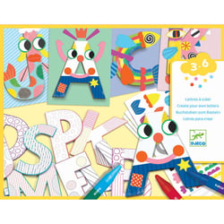 Lettres à créer - Djeco