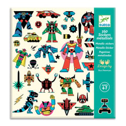 Stickers métallisés - Djeco - 160 pièces