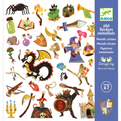 Stickers Médiéval fantastique - Djeco