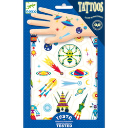 Tatouages phosphorescents : Space Oddity - 2 planches