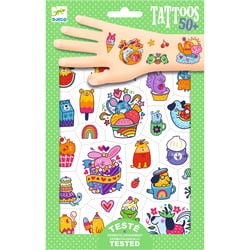 Tatouages temporaires : Mimi sweet - Djeco  - 2 planches