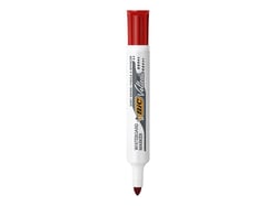 Marqueur effaçable à sec pointe ogive large - BIC - Rouge - Velleda 1711