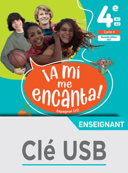 ¡A mí me encanta! 4e - Clé USB - Ed. 2021