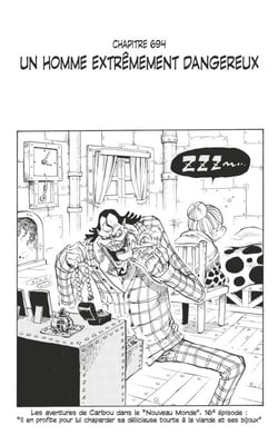One Piece édition originale - Chapitre 694 - Un homme extrêmement dangereux