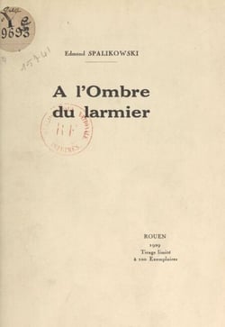 À l'ombre du larmier