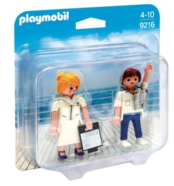 Duo Hôte et hôtesse de croisière - Playmobil - 9216