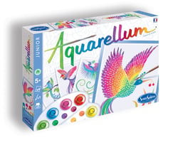 Coffret Aquarellum Junior Sentosphère - Oiseaux de paradis