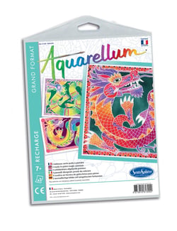 Recharge Aquarellum grand modèle - dragon