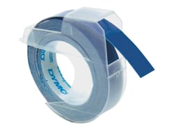 3 rubans pour étiqueteuse Omega bleu