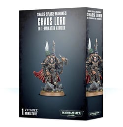 Sorcerer Lord en armure Terminator - Wahammer 40.000