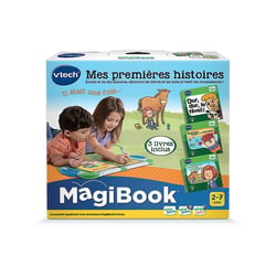 Pack de 3 livres d'histoires MagiBook - Pour le 2-7 ans