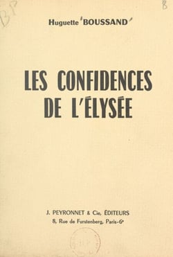 Les confidences de l'Élysée