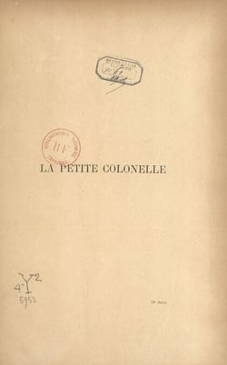 La petite colonelle