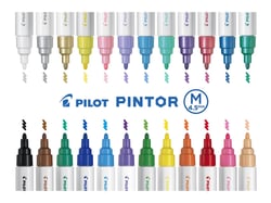 Marqueur peinture Pintor Pilot à pointe moyenne - Jaune