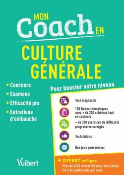 Mon coach en Culture générale - Concours - examens - efficacité professionnelle - entretiens d'embauche