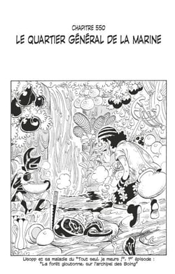 One Piece édition originale - Chapitre 550 - Le quartier général de la Marine