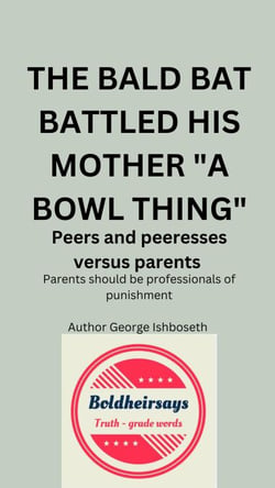 The Bald Bat Battled His Mother "a Bowl Thing" - 3, #14