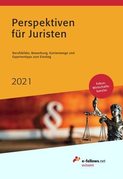 Perspektiven für Juristen 2021 - Berufsbilder, Bewerbung, Karrierewege und Expertentipps zum Einstieg