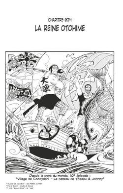 One Piece édition originale - Chapitre 624 - La reine Otohime