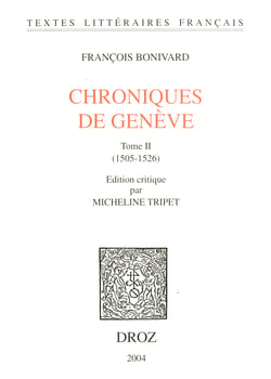 Mémoires - Tome I, Introduction, édition des livres I à VIII ; Tome II, Variantes, notes, glossaire, index analytique, index des lieux et personnes