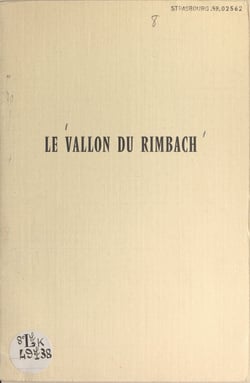 Le vallon du Rimbach