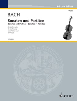 Sonatas and Partitas - for Violin solo