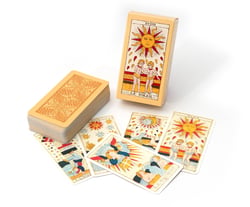 Tarot de Marseille Conver Héron