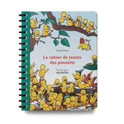 Le cahier de textes des poussins