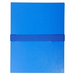 1 chemise sans rabats A4 - Dos extensible - Balacron - Exacompta - Coloris assortis