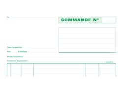 Manifold Exacompta - Commandes - 29,7x21cm - 50 feuillets dupli autocopiants