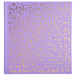 Album photo livre - 60 pages blanches - 29 x 32 cm - violet