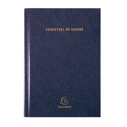 Agenda civil journalier perpétuel de caisse Exacompta - Modèles aléatoires - 14,8 x 21 cm - vendu à l'unité