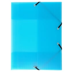 1 chemise à élastique 3 rabats A4 - Linicolor - Polypro - Exacompta - Coloris assortis
