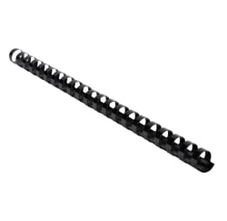 Lot de 25 boîtes de reliures spirales Exacompta - Plastique - 16 mm - Noir