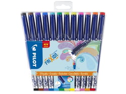 Lot de 12 stylos-feutres effaçables - FriXion Fineliner - Pointe fine - Pilot