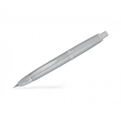 Stylo plume - Noir - Capless Rhodié or 18k - Plume moyenne - Pilot - Acier