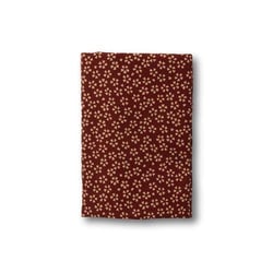 Coupon de tissu japonais - 45 x 55 cm - Fleurs - Bordeaux