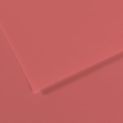 Feuille MI-TEINTES® Canson - 50 x 65 cm - 160g/m² - Rose vénitien