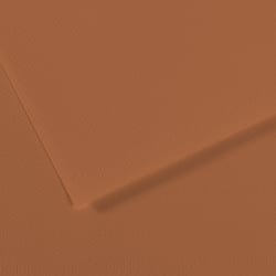 Feuille MI-TEINTES® Canson - 50 x 65 cm - 160g/m² - Cannelle