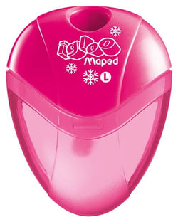 Taille-crayons 1 trou pour gaucher Maped - Igloo - Modèles aléatoires - Vendu à l'unité