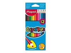 Pochette de 12 crayons de couleur Color'Peps